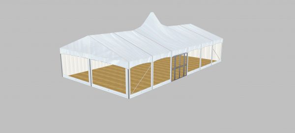 E10-173 Clear Span Marquee: 10m Wide, 5m Bay, 3m Side Height Event Structure - Image 3