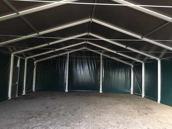TS10-120 Temporary Warehouse: 10m Wide 3m Side Height Clear Span Warehouse Marquee - Image 2