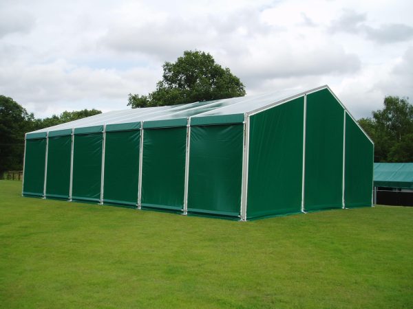 TS12-120 Temporary Warehouse: 12m Wide 3.5m Side Height Clear Span Warehouse Marquee - Image 7