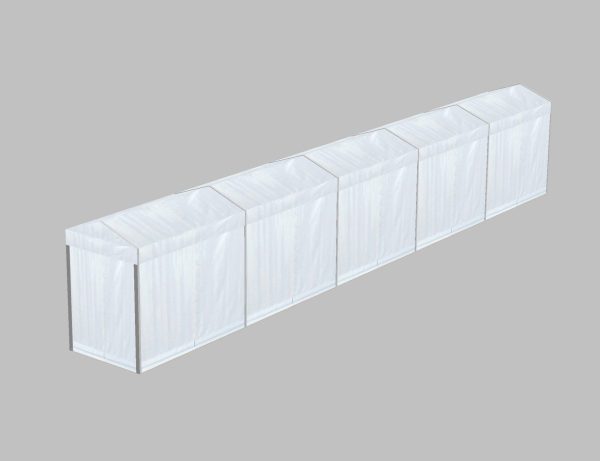 P1.8 Clear Span Marquee: 1.8m Wide 2.4m Side Height Party Structure - Image 3