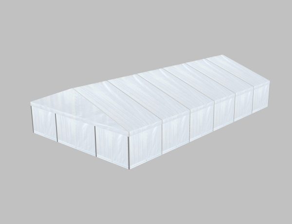 P10 Clear Span Marquee: 10m Wide 2.4m Side Height Party Structure - Image 5