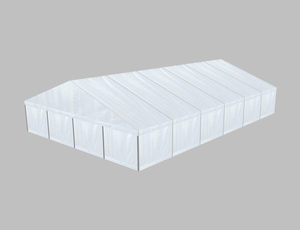 P12 Clear Span Marquee: 12m Wide 2.4m Side Height Party Structure - Image 4