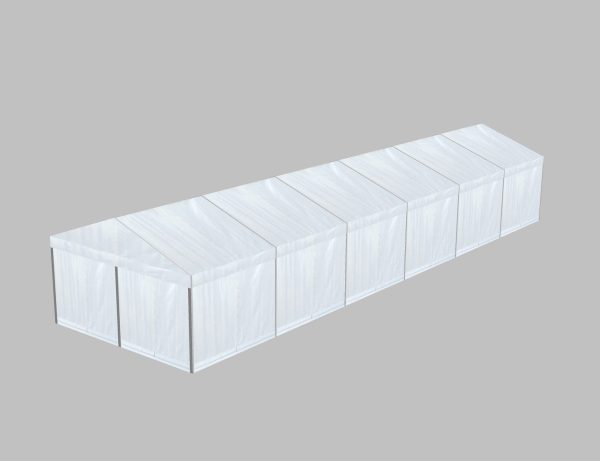 P5 Clear Span Marquee: 5m Wide 2.4m Side Height Party Structure - Image 3