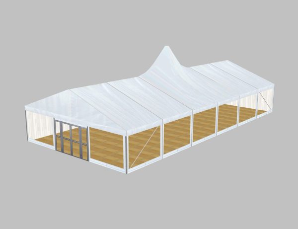 P9 Clear Span Marquee: 9m Wide 2.4m Side Height Party Structure - Image 4