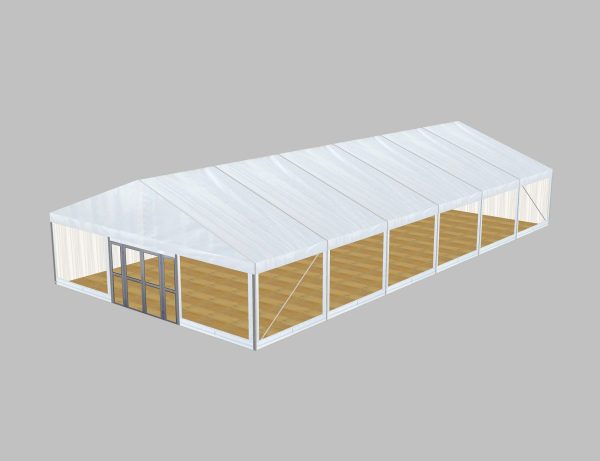 P9 Clear Span Marquee: 9m Wide 2.4m Side Height Party Structure - Image 2