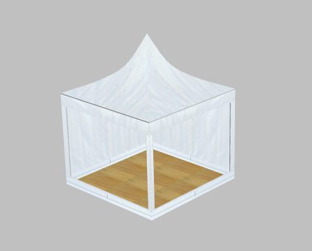 PVO3.1 Pavilion Marquee: 3m x 3m 2.4m Side Height Pagoda