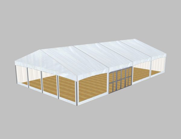 E12 CAD Design with glass doors