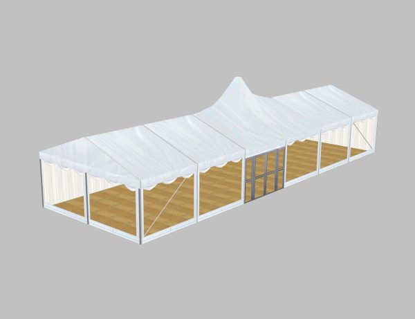E6 Clear Span Marquee: 6m Wide 3m Side Height Event Structure - Image 3