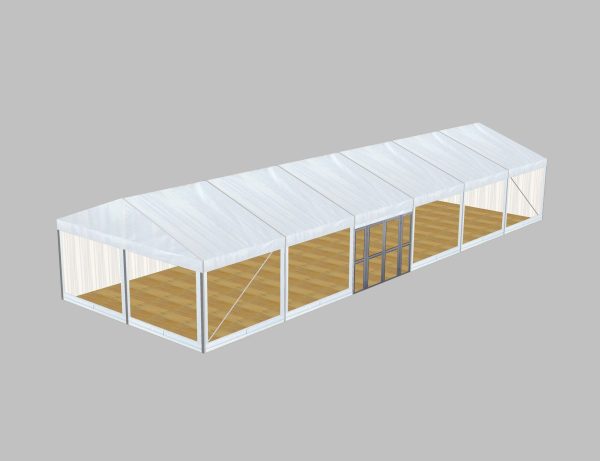 E6 Clear Span Marquee: 6m Wide 3m Side Height Event Structure - Image 2