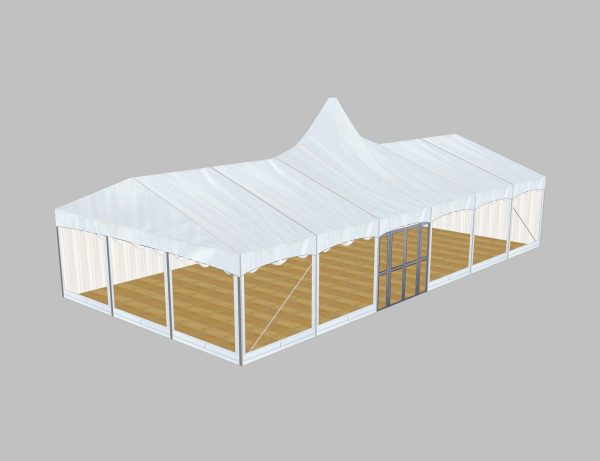 E9 Clear Span Marquee: 9m Wide 3m Side Height Event Structure - Image 3