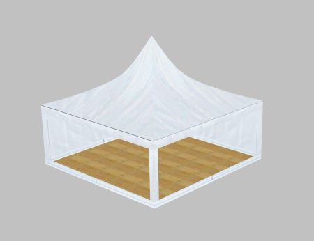 PVO6.1 Pavilion Marquee: 6m x 6m 2.4m Side Height Pagoda