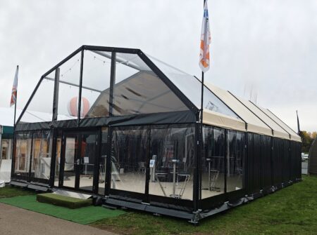 Hoecker Structures 9m Polygon Marquee
