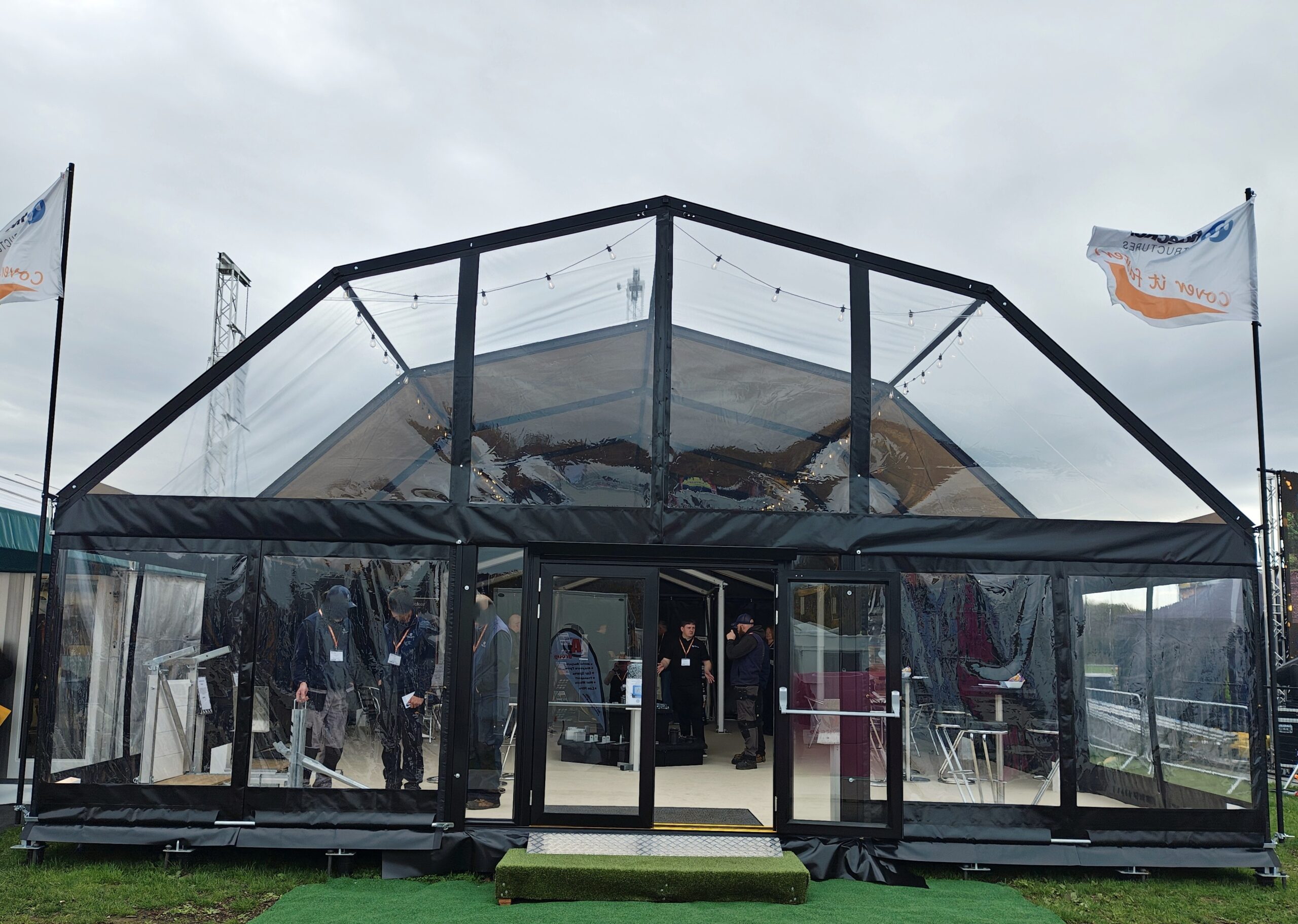 Hoecker Structures 9m Polygon Marquee